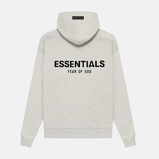 Fear of God Essentials Hoodie Light Oatmeal FW22 I NEU & OVP