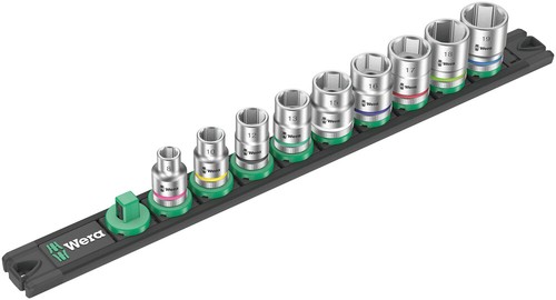 Wera nuss magnetleiste 4 - nuss-magnetleiste, b