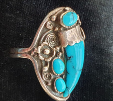 Navajo Ring Silber 925