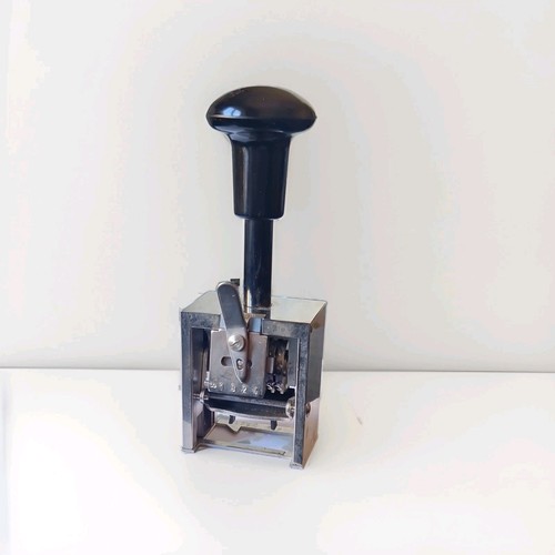 Metall paginierstempel - metall,