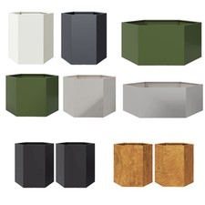 1/2set Pflanzkübel Pflanztopf