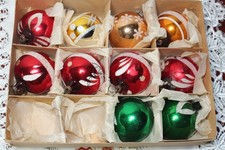 Weihnachtsbaumkugeln  DDR alt