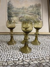 4 Antike Weingläser Römer