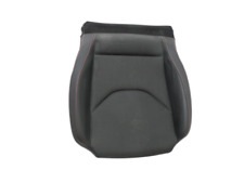 Sitzbezug Sitzpolster für Fahrersitz Sitz Li Vo rote Naht Seat Leon 5F SC FR