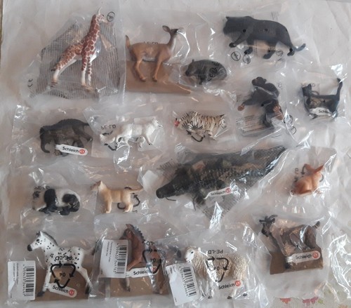 Schleich tiere konvolut neu - tiere,