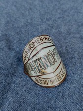 Phänomen Fahrrad Steuerkopfschild Oldtimer Typenschild Zittau Gustav Hiller 