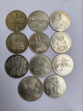 DDR Münzen Sammlung 5-10-20