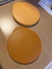 Ersatzdeckel für Junge Welle Trinkbecher Tasse  Orange und Transparent 9cm 3219