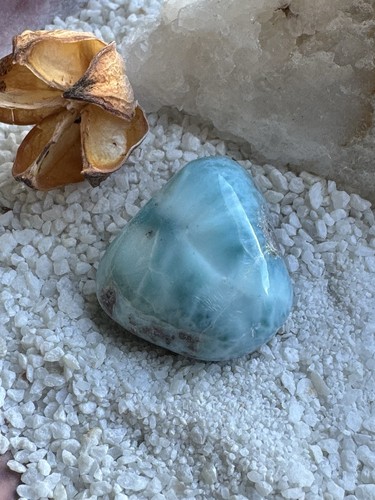 Larimar trommelstein 103 ct - larimar, 103,8
