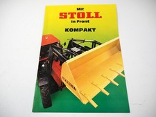 Original Prospekt Stoll