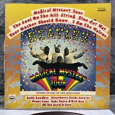 Beatles - Magical Mystery Tour 1969 Japan Pressing LP Red Vinyl Record AP-9728
