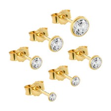 Einzel Ohrstecker 925 Sterling