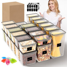 28er-Set Vorratsdosen Set Vorratsbehälter Vorratsdose BPA frei Frischhaltedose 