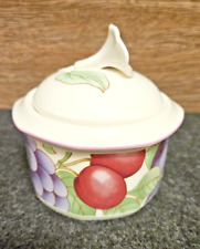 Villeroy und Boch Frutteto Zuckerdose Marmeladendose Zuckertopf Honigtopf