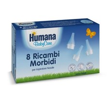 Humana Weiche Ersatzteile für Nasensauger 8er Pack