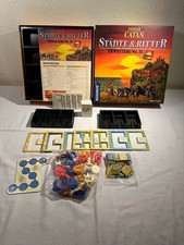 DIE SIEDLER VON CATAN STÄDTE & RITTER NEU & UNBESPIELT MODELLIERTE SPIELFIGUREN