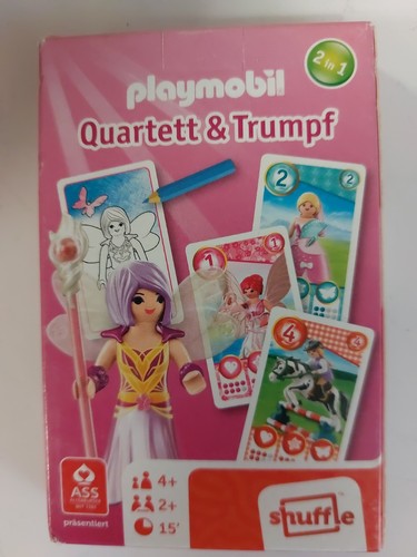 Playmobil quartett und trumpf - quartett,