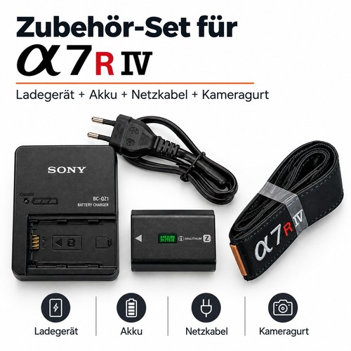 Sony α7r zubehör - iv, set