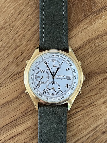 Vintage seiko 7t32 - uhr, |