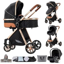 Kinderwagen 3 in 1,umkehrbarer