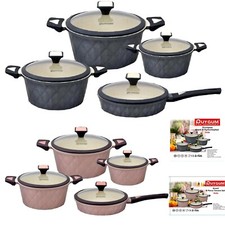 8 tlg Granit Druckguss