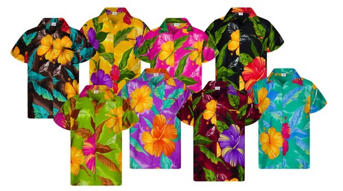 Funky hawaiihemd herren - hawaiihemd,