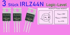 3 x IRLZ44N MOSFET  N-Channel