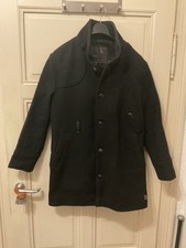G STAR RAW Herren Mantel Jacket Kurzmantel Gr. XL Baumwolle, Schwarz