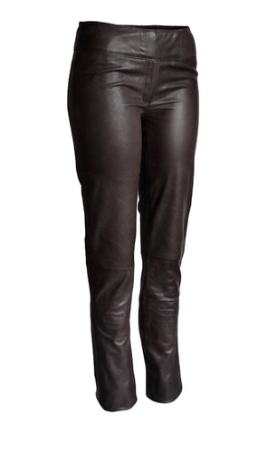 Low cut damen lederhose echt - cut,