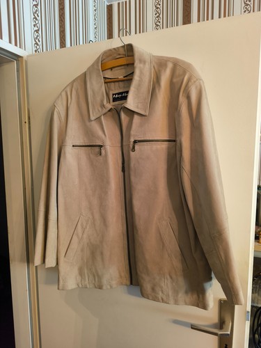 Herrenwildlederjacke hell - herrenwildlederjacke,,