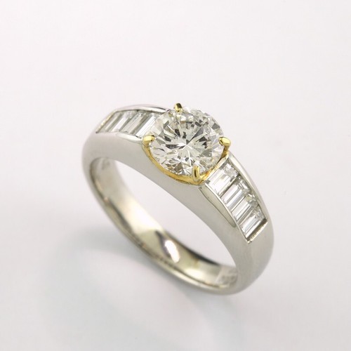 Solitärring 065ct diamant - solitärring,