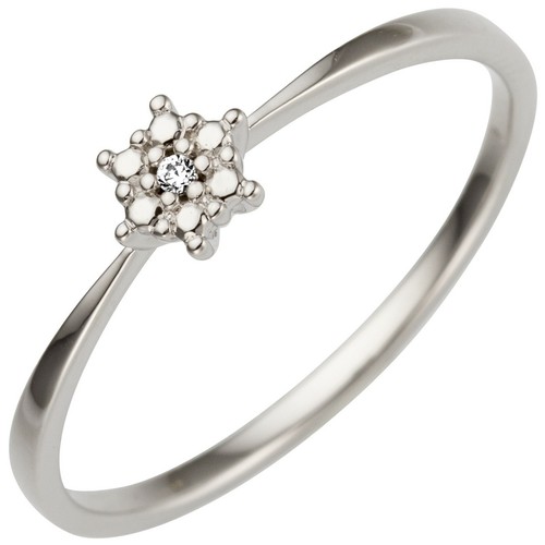 Damenring diamant 585 - damenring,