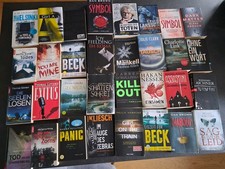 Bücher Set Krimi Thriller, Bücher Paket Krimi Thriller, 32 Stück