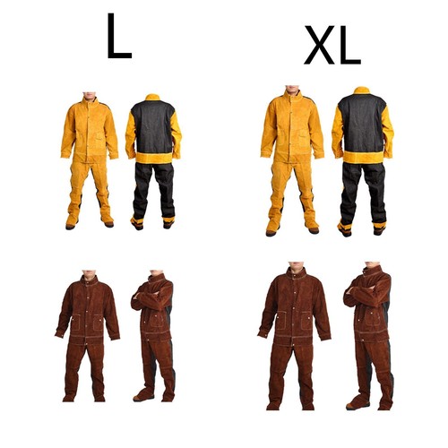 Leder schweißerjacke - leder,
