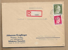 Los   vom 13.07  Heimatbeleg  Billigheim  1943