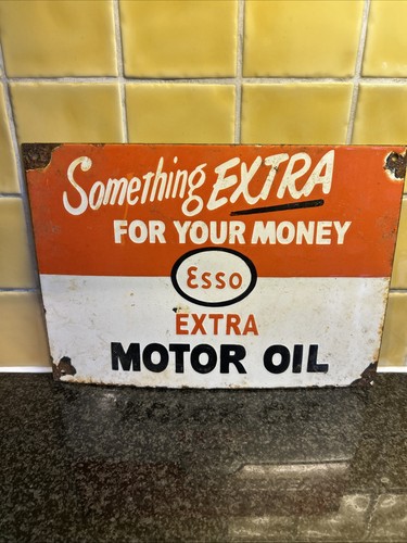 Esso extra motor oil - esso,