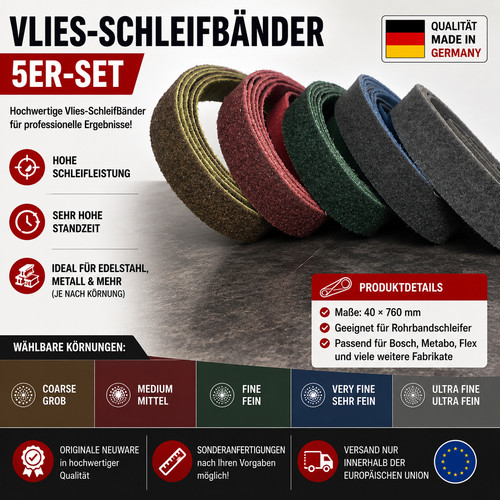Neu vlies schleifband - vlies,