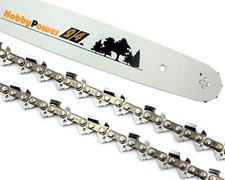2x Sägekette + Schwert 30cm Halbmeißel 3/8 LP 44 TG 1,1mm für Stihl E10 E14 MSE
