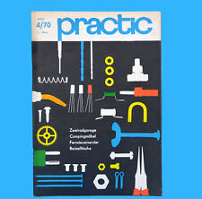 DDR practic 4/1970 Vorderkajütboot Autorennbahn Campifix Fernauslöser Zweirad L