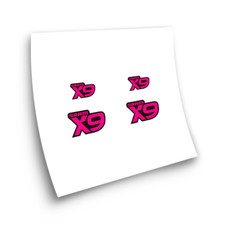 STAR SAM® Fahrrad Aufkleber