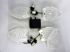 weisse LED Blinker Kit Suzuki