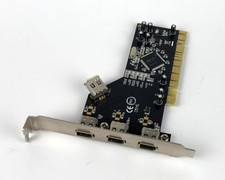 Delock 89144 IEEE 1394A 4 Port FireWire PCI Adapter Karte 3+1 Card geprüft