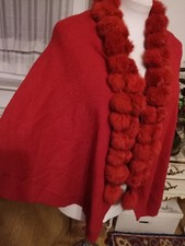 PONCHO CAPE ÜBERWURF DAMEN