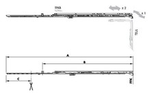 Siegenia Schere AF Gr.4 1RS