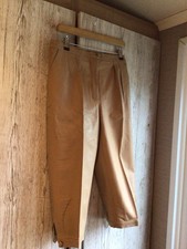 Damen Vintage Sand Leder