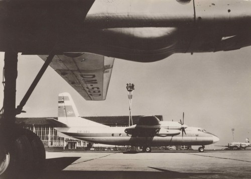 Ddr ansichtskarte interflug - ddr,