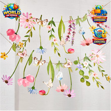 Blumengirlande Pastell mit