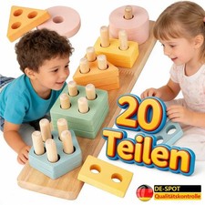 Holz Montessori Spielzeug Ab 1