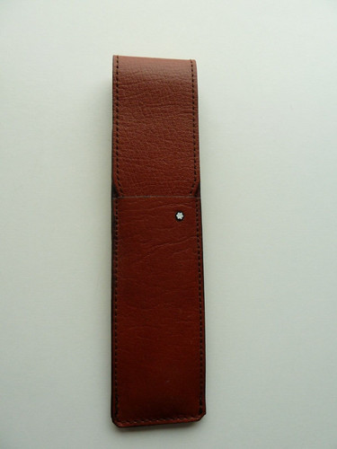 Montblanc echtleder etui für - montblanc, echtleder-etui