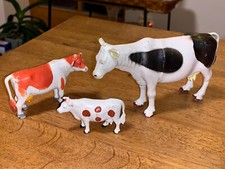 Vintage Holstein Kuh, 1987, hohl, Weichgummi & 2 andere, Made in China